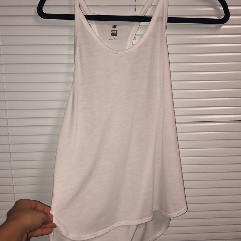 White tank top